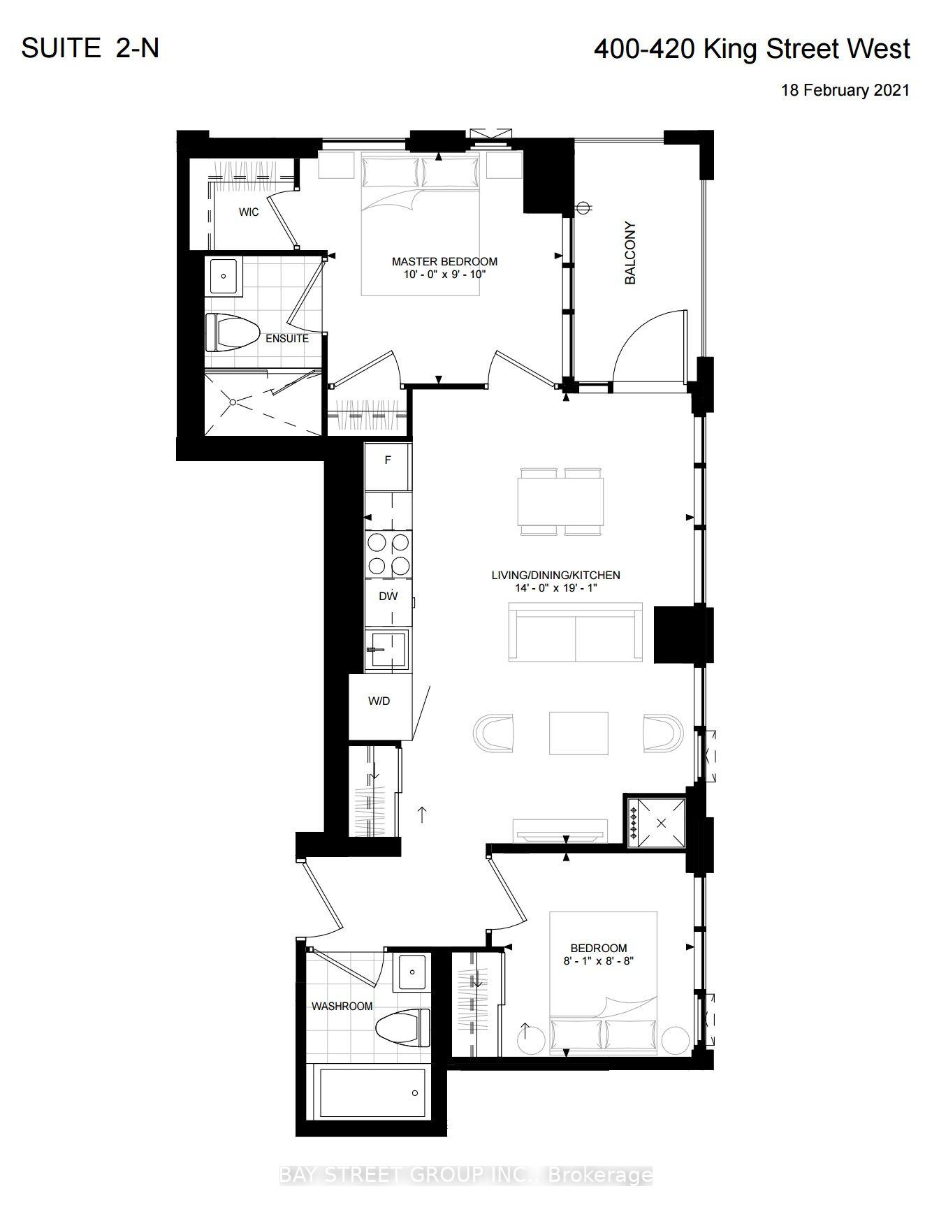 Photo 16 of Unit 2206, 400 King Street W, Toronto, Waterfront Communities — HOMEH