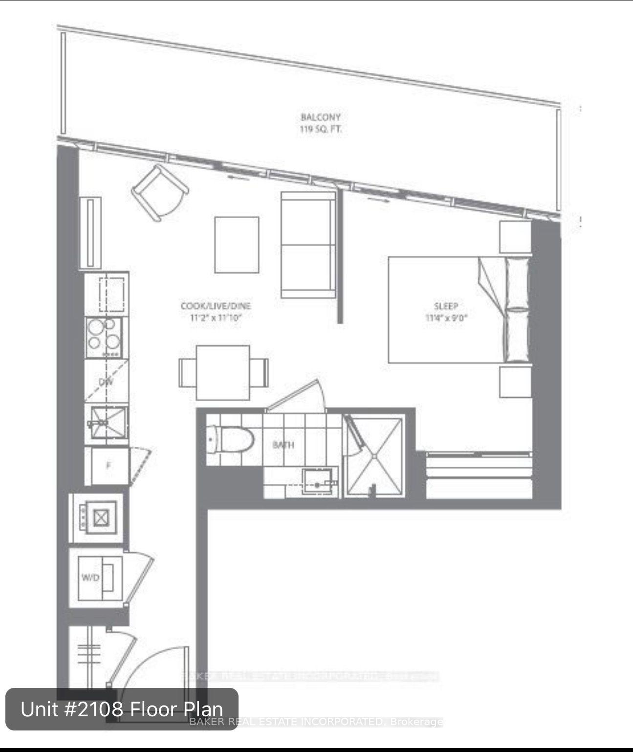 Photo 9 of Unit 2108, 3900 Confederation Parkway, Mississauga, City Centre — HOMEH