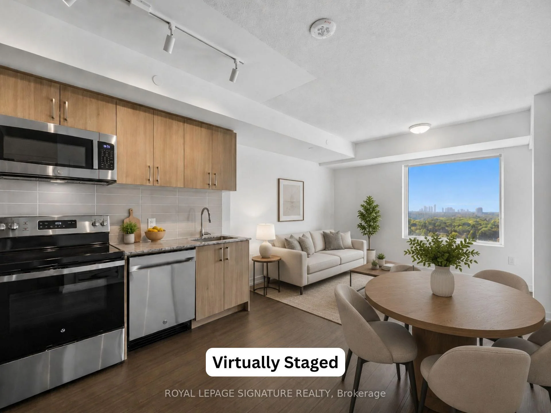 Front of Unit 1409, 4010 Eglinton Avenue W