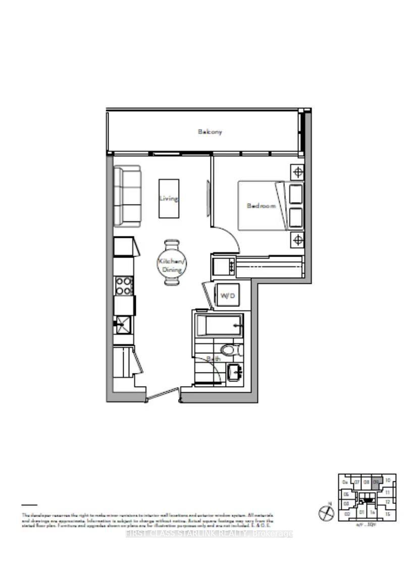Photo 9 of Unit 1609, 17 Bathurst Street, Toronto, Waterfront Communities — HOMEH