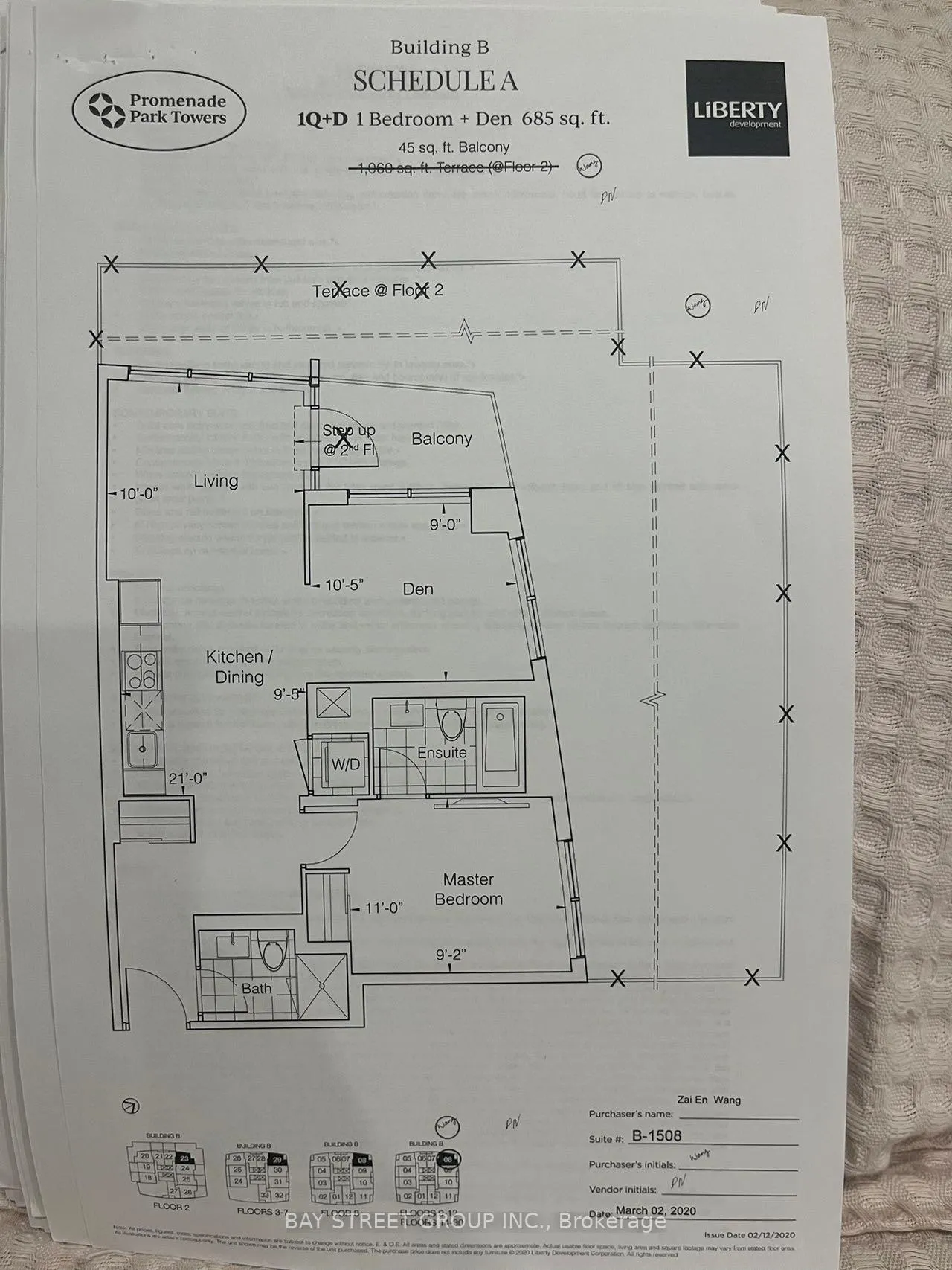 Photo 16 of Unit B1508, 50 Upper Mall Way, Vaughan, Brownridge — HOMEH