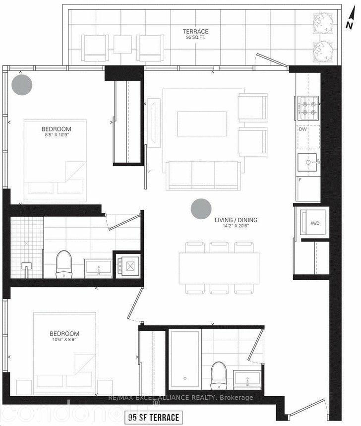 Photo 1 of Unit 1502, 17 Dundonald Street, Toronto, Church-Yonge Corridor — HOMEH
