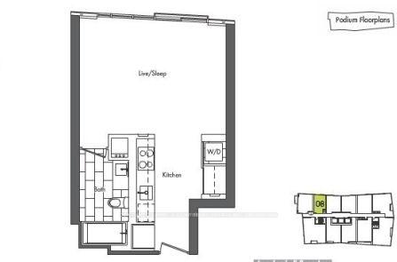 Photo 7 of Unit 608, 85 Queens Wharf Road, Toronto, Waterfront Communities — HOMEH