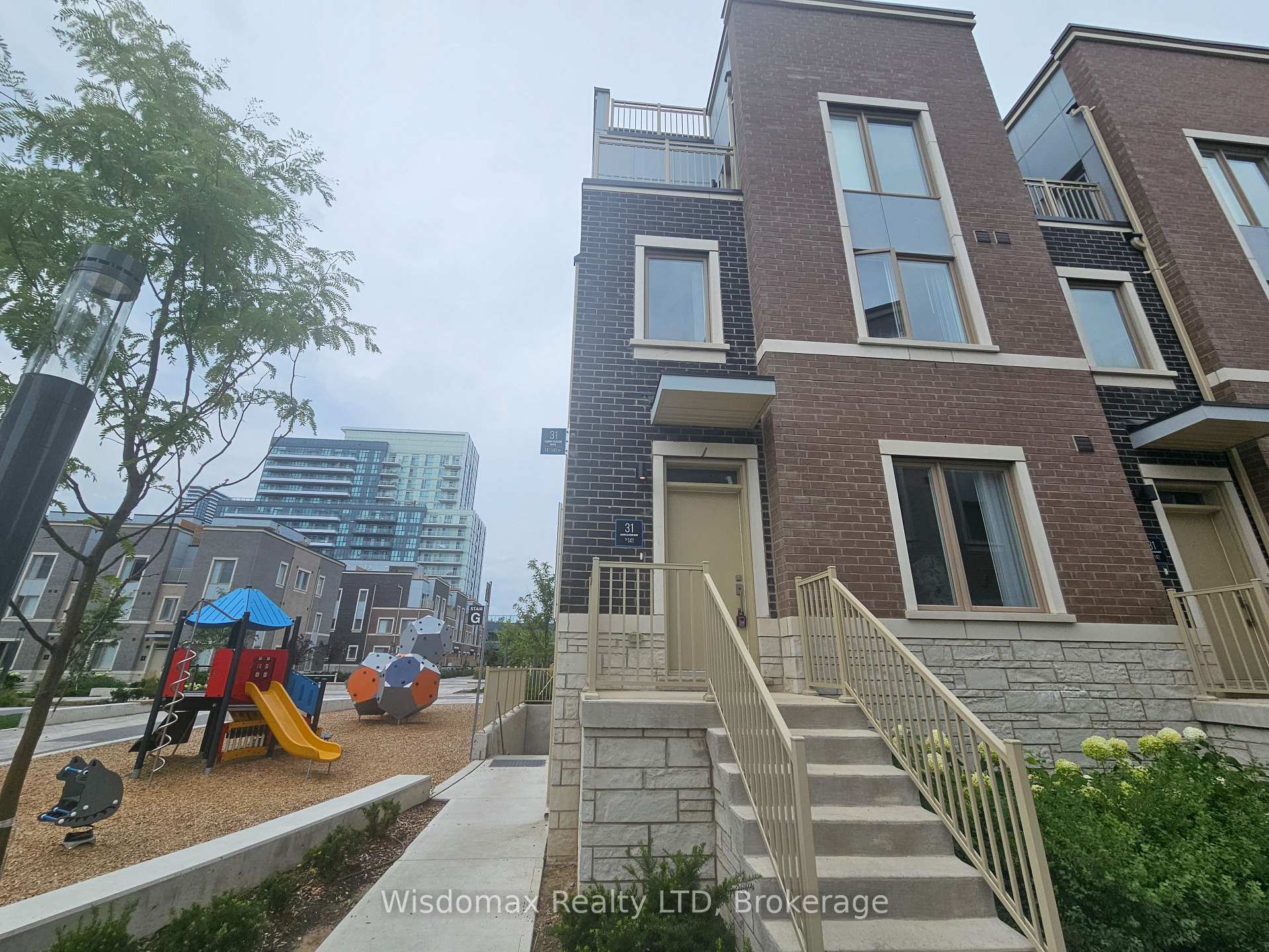 Front of Unit TH 141, 31 Almond Blossom Mews