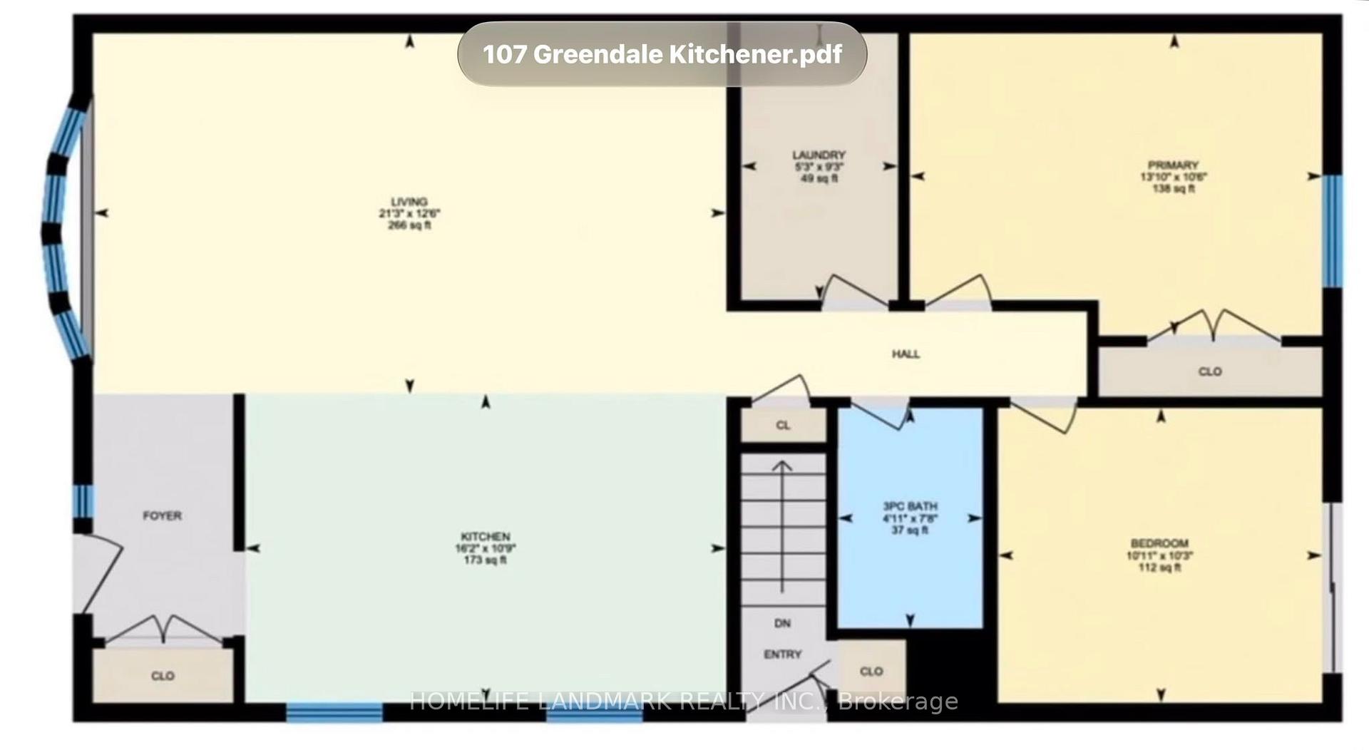 Photo 16 of 107 Greendale Crescent, Kitchener, Chicopee/Freeport — HOMEH