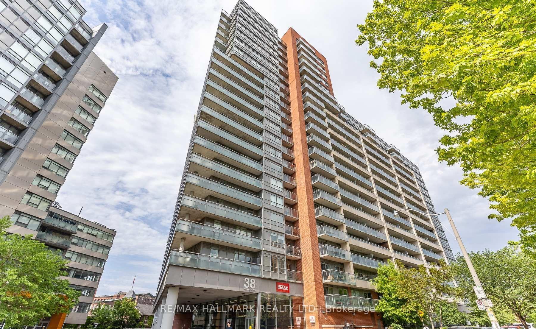 Front of Unit 709, 38 Joe Shuster Way W