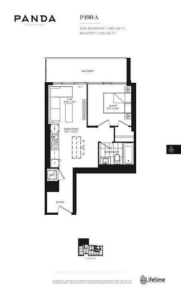 Photo 7 of Unit 2222, 20 Edward Street, Toronto, Bay Street Corridor — HOMEH