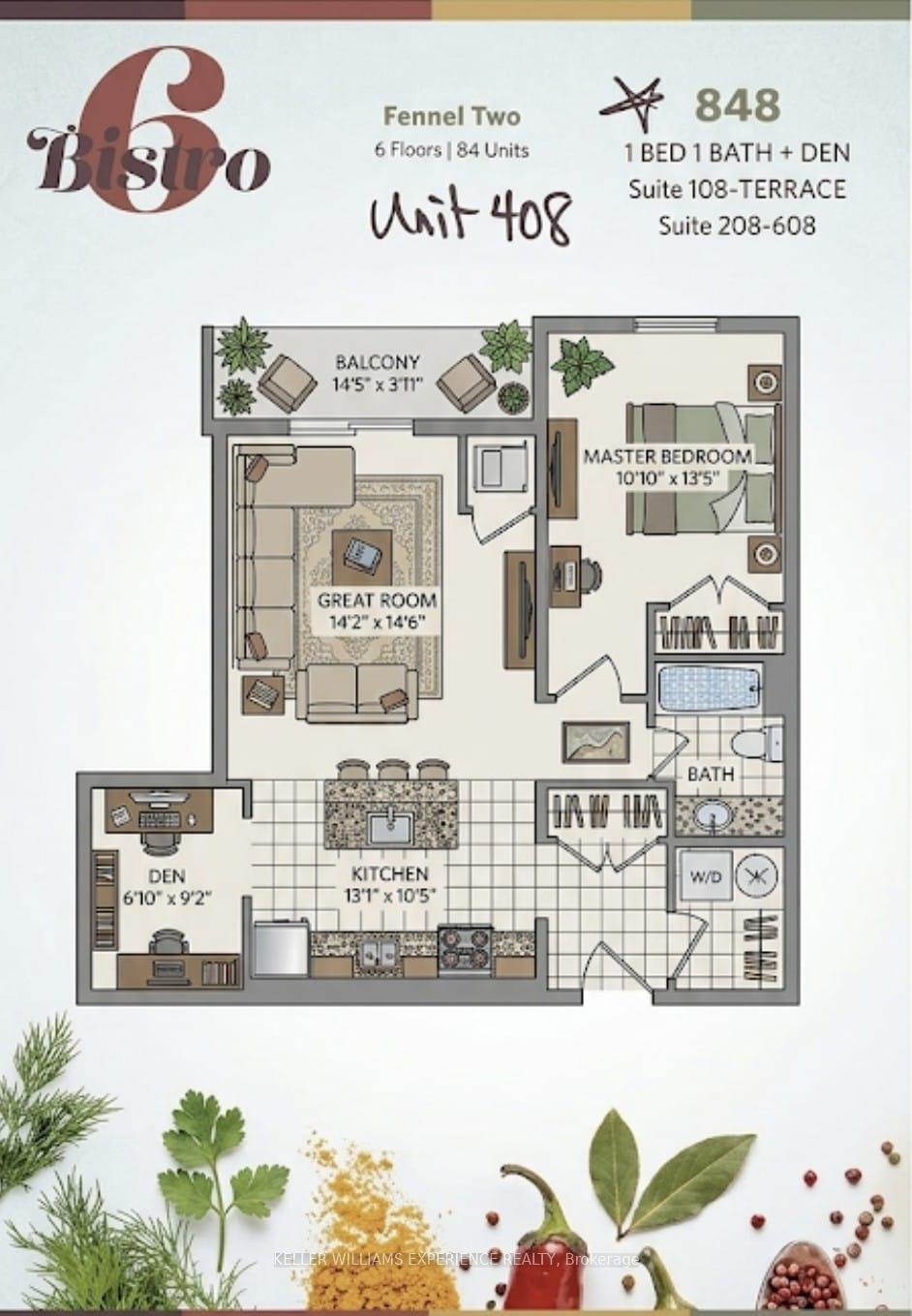 Photo 10 of Unit 408, Chef Lane 5 Street, Barrie, Innis-Shore — HOMEH