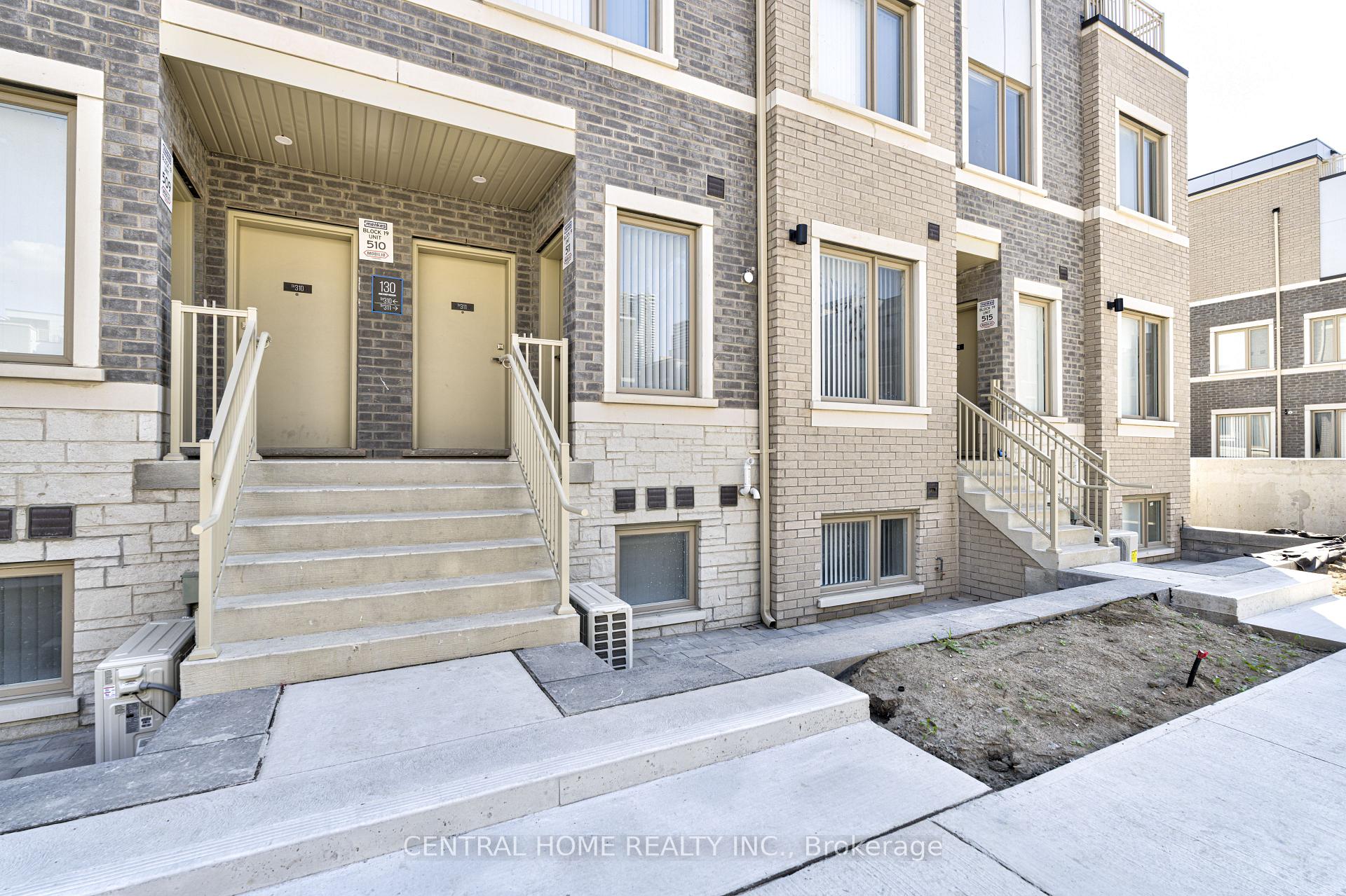 Front of Unit TH312, 130 Honeycrisp Crescent