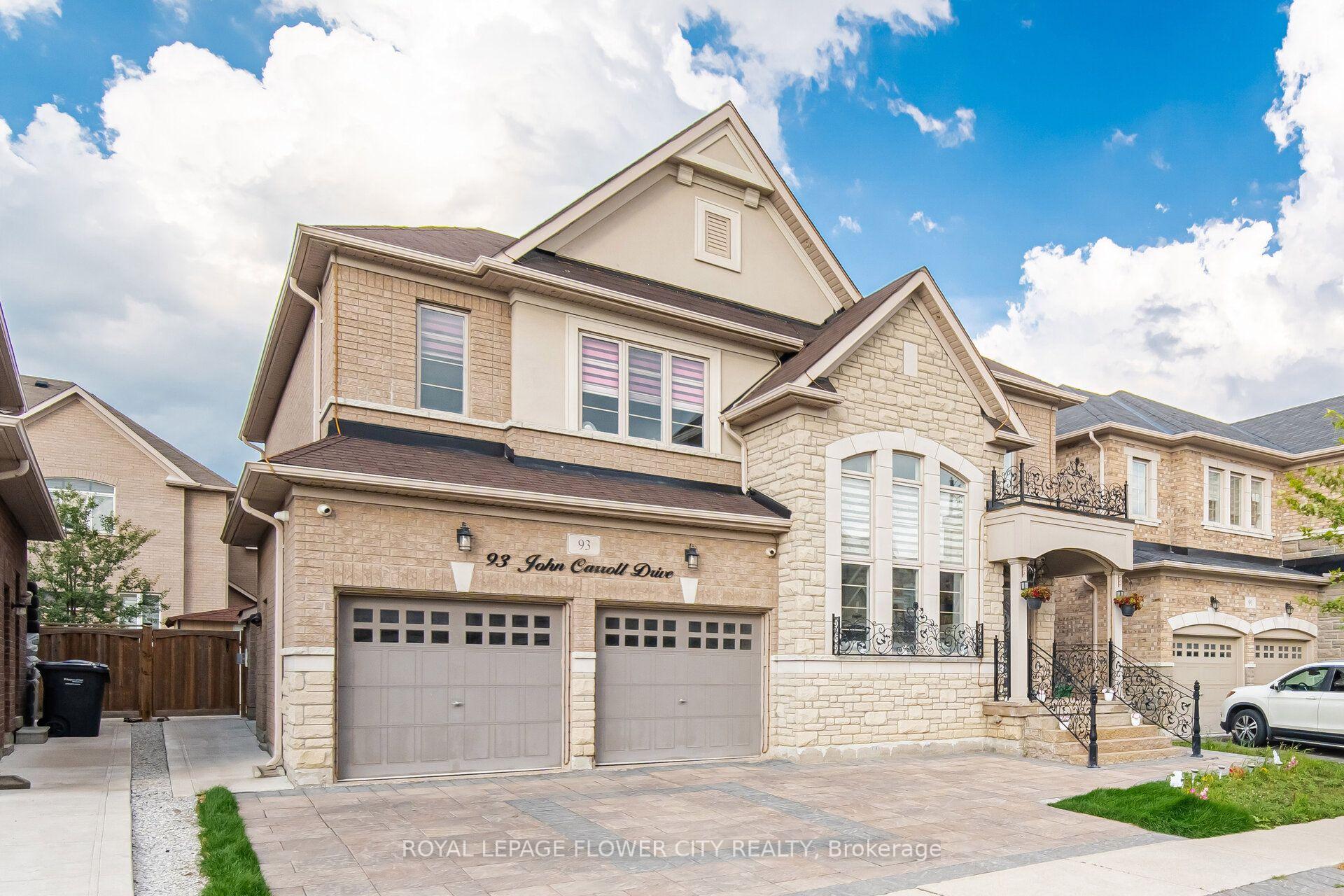 Photo 1 of 93 John Carroll Drive E, Brampton, Toronto Gore Rural Estate — HOMEH
