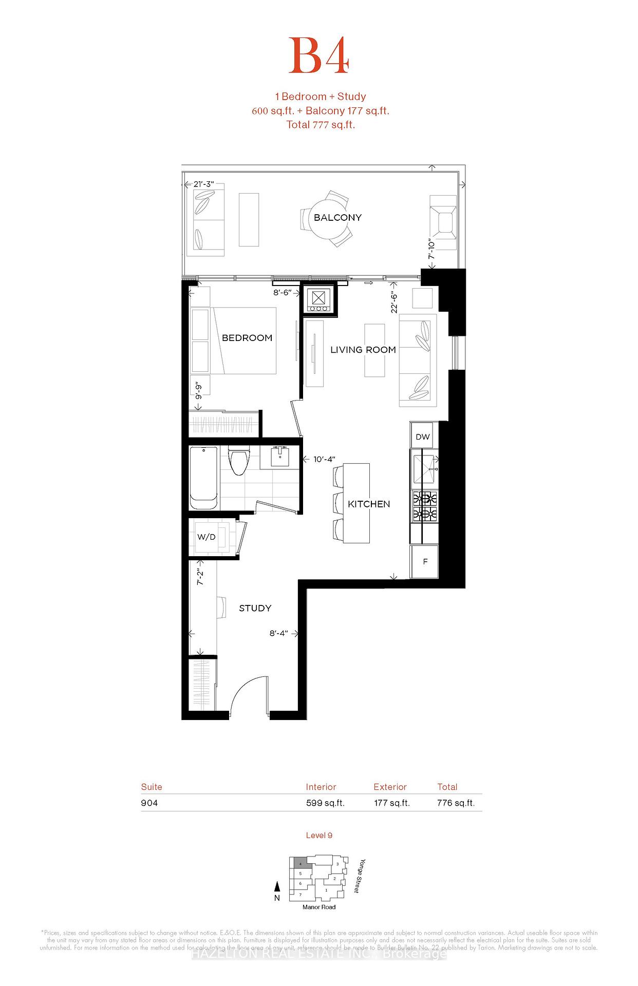Photo 2 of Unit 904, 8 Manor Road W, Toronto, Yonge-Eglinton — HOMEH