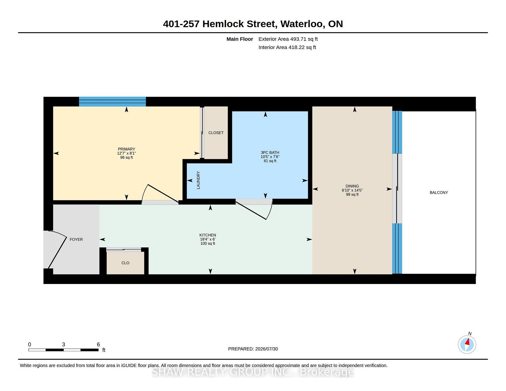 Photo 27 of Unit 401, 257 Hemlock St Street, Waterloo, Beechwood/University — HOMEH