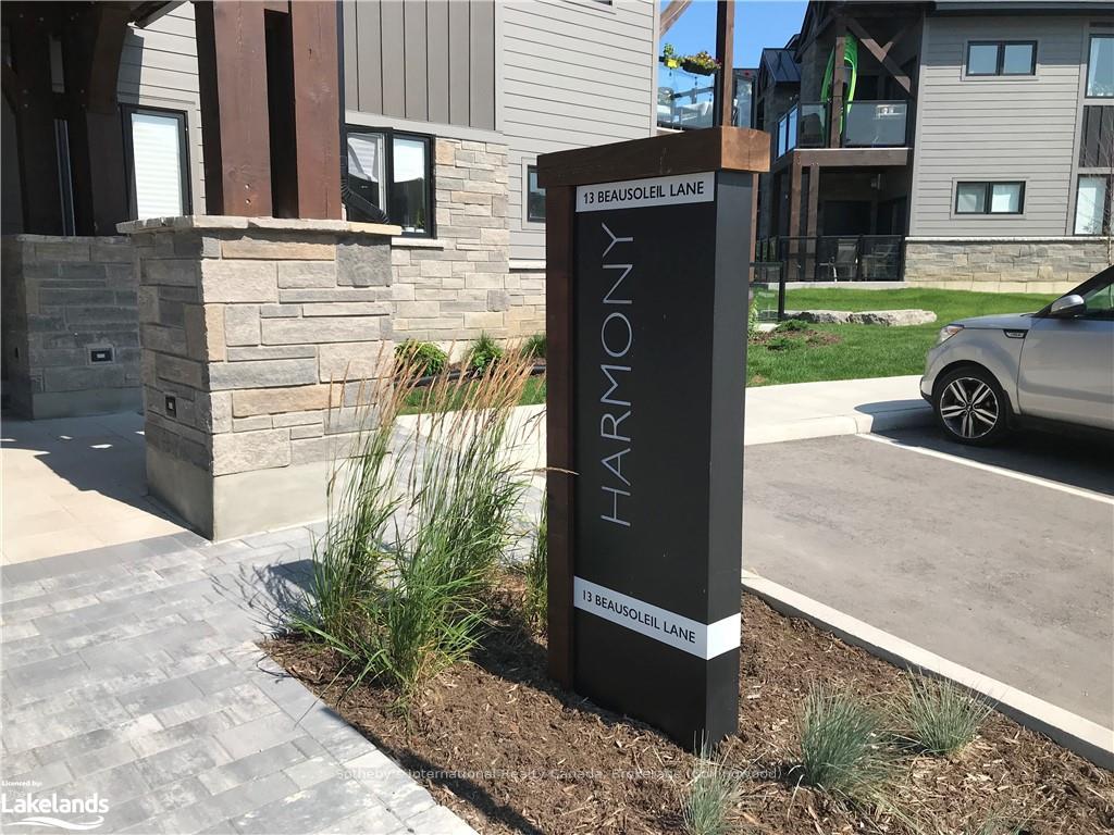 Front of Unit 104, 13 Beausoleil Lane