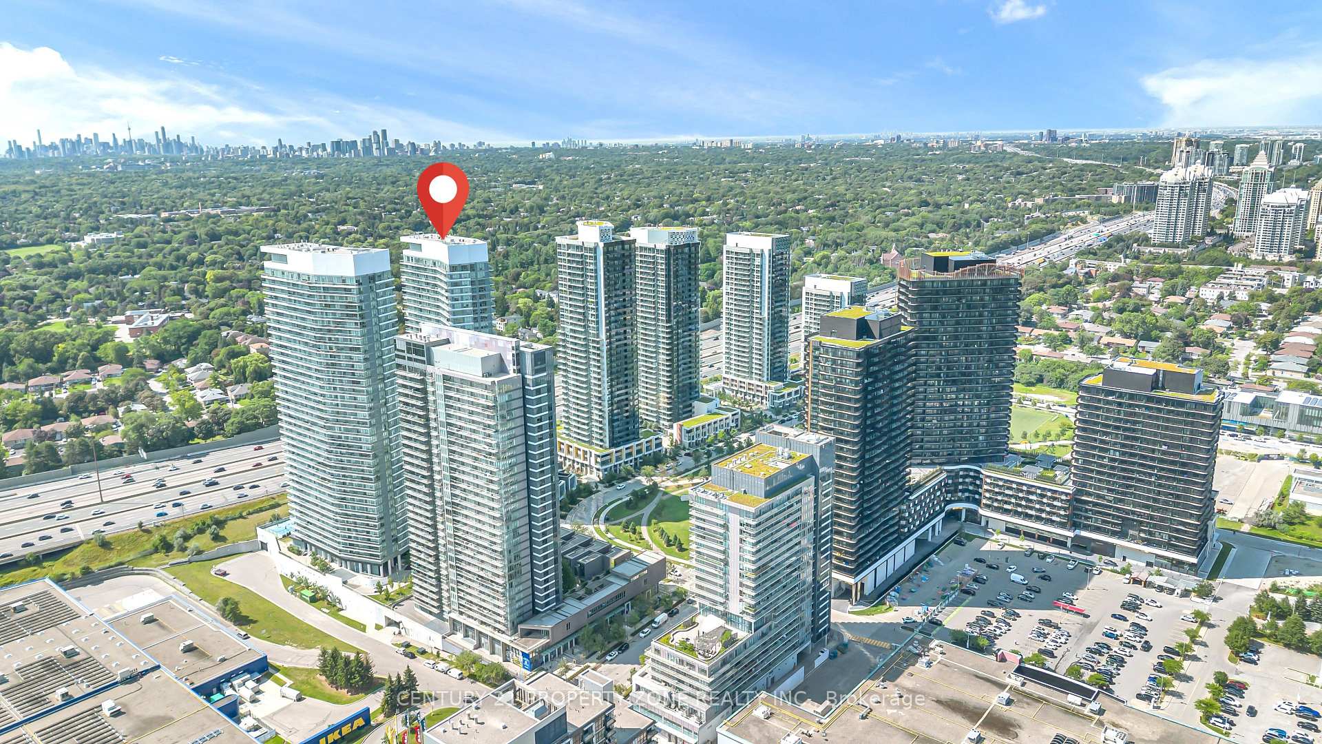 Photo 3 of Unit 709, Ph09 Mcmahon Drive, North York, Bayview Village — HOMEH
