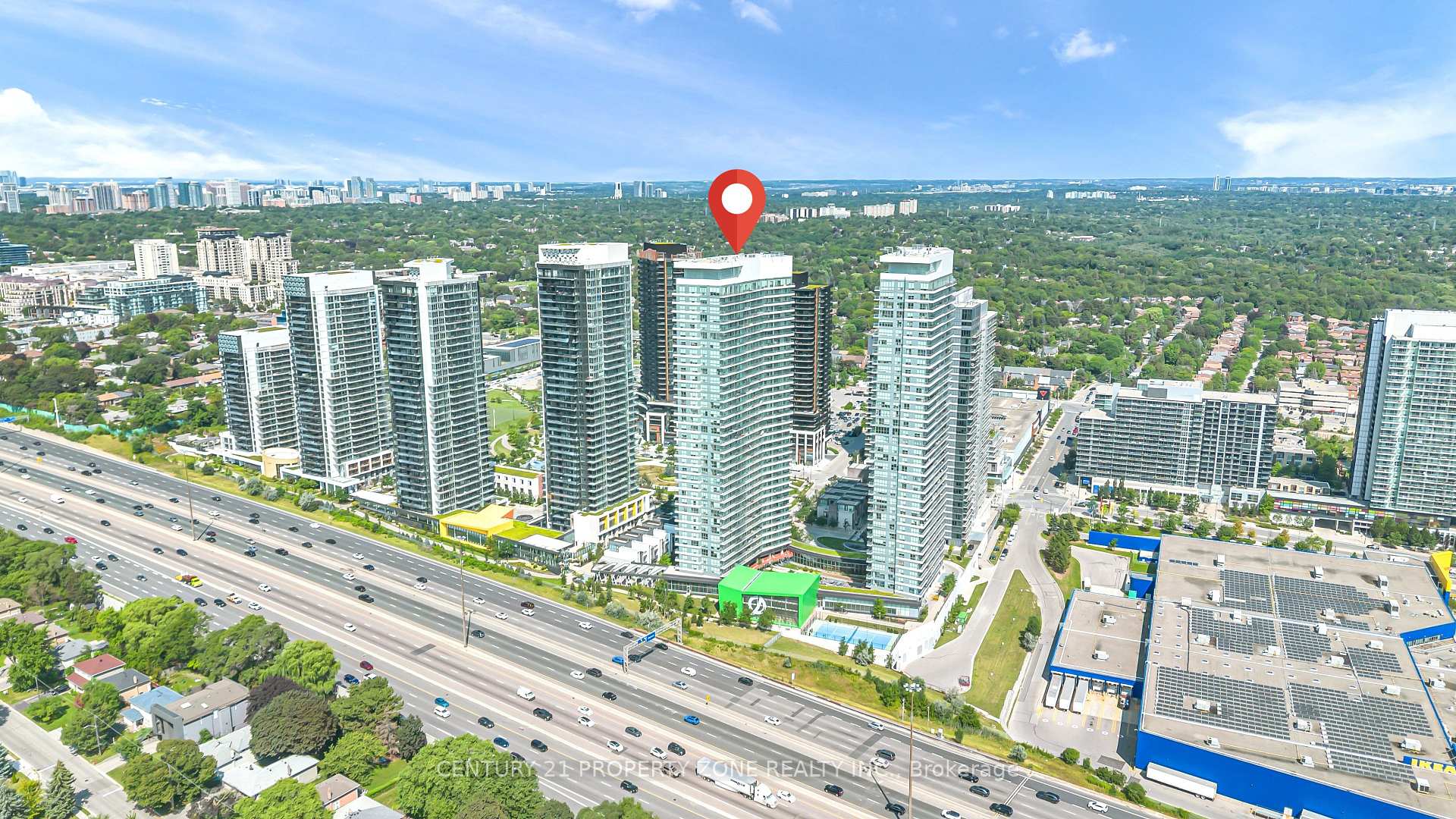 Photo 6 of Unit 709, Ph09 Mcmahon Drive, North York, Bayview Village — HOMEH