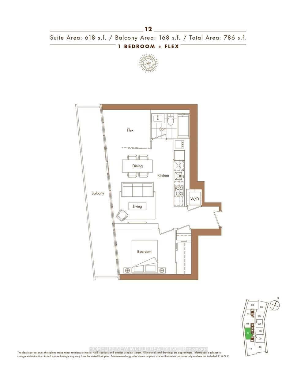 Photo 9 of Unit 1212, 115 Mcmahon Drive, North York, Bayview Village — HOMEH