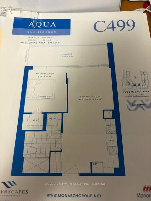 Photo 20 of Unit 809, 90 Stadium Road, Toronto, Waterfront Communities — HOMEH