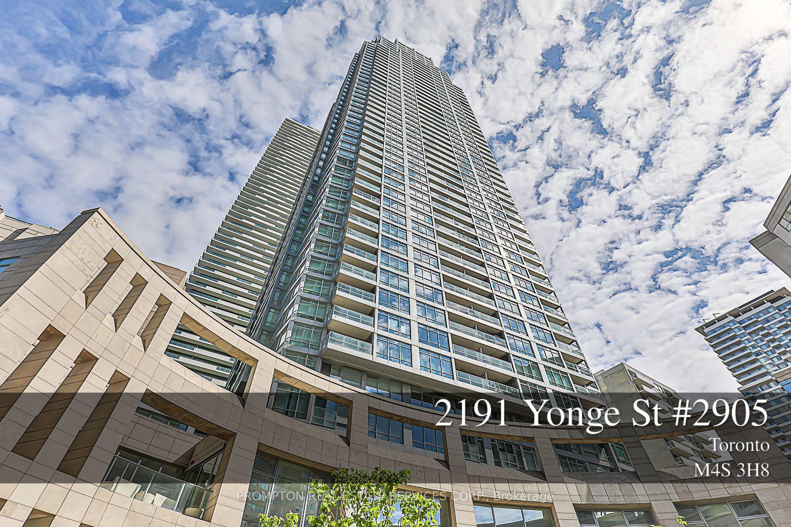 Photo 1 of Unit 2905, 2191 Yonge Street, Toronto, Mount Pleasant West — HOMEH