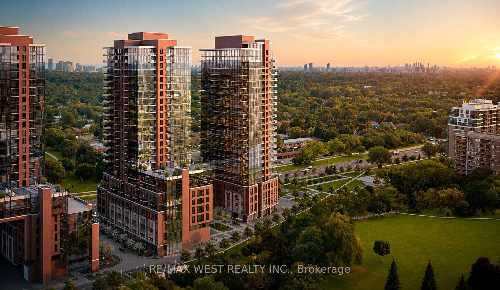 Front of Unit 1309, 4010 Eglinton Avenue W