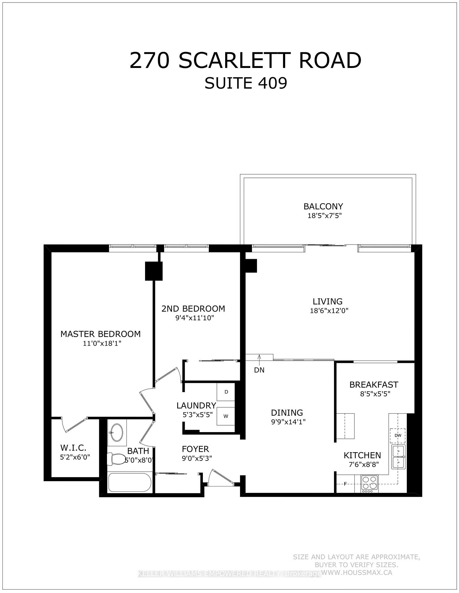 Photo 43 of Unit 409, 270 Scarlett Road, Toronto, Rockcliffe-Smythe — HOMEH