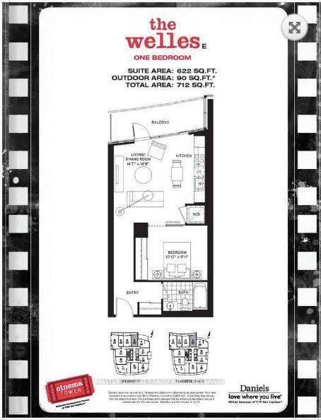 Photo 11 of Unit 2005, 21 Widmer Street, Toronto, Waterfront Communities — HOMEH