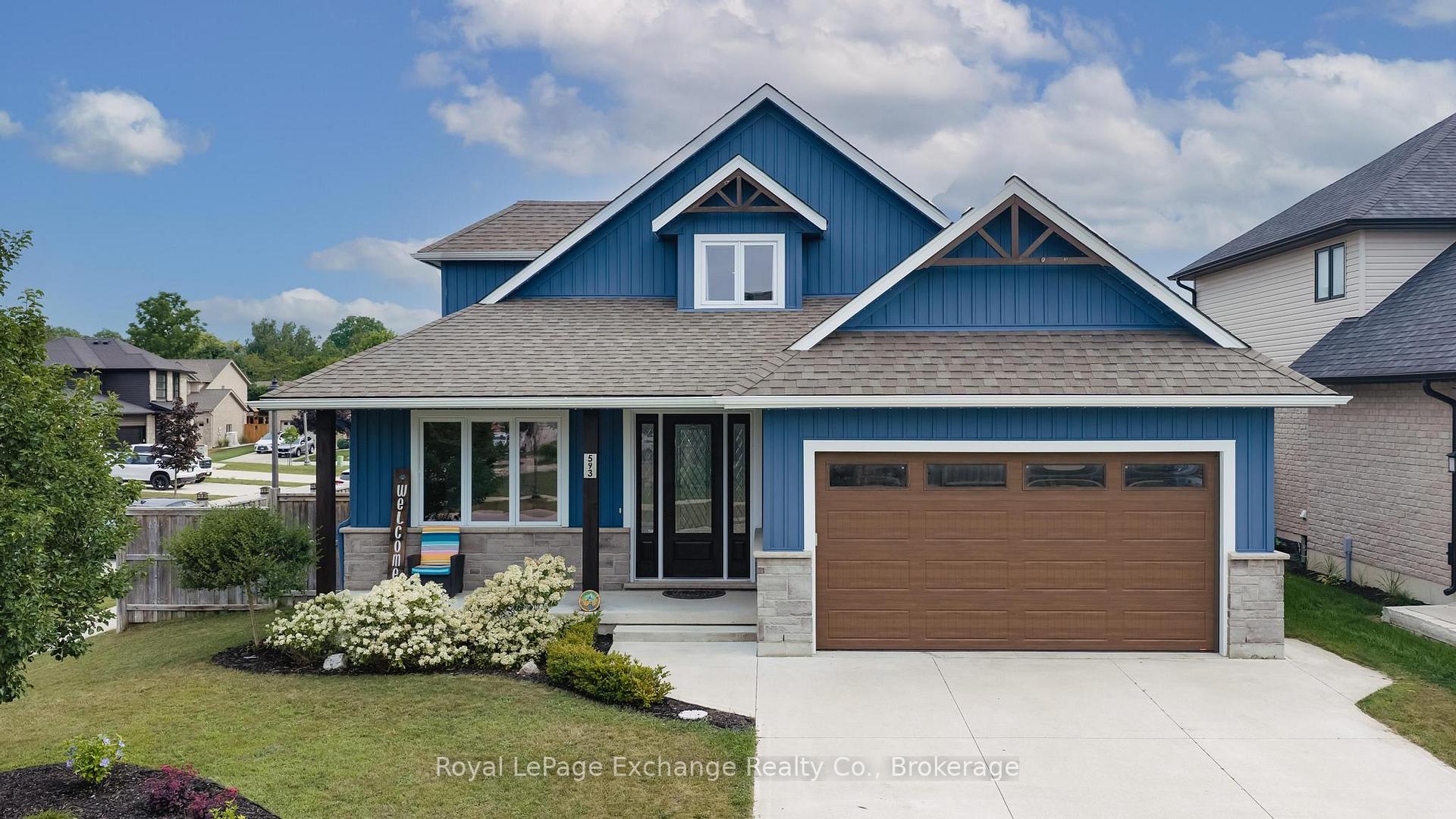 Front of 593 Morrison Crescent