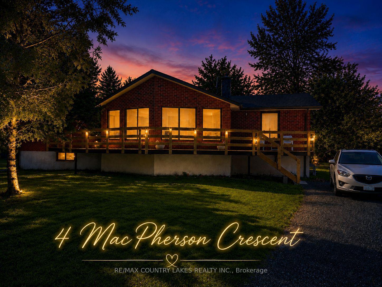 Photo 1 of 4 Macpherson Crescent, Kawartha Lakes, Carden — HOMEH