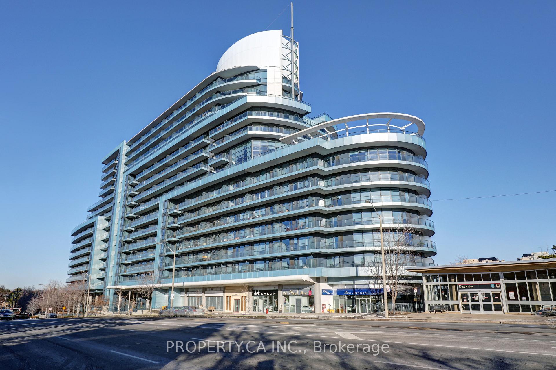 Front of Unit 316, 2885 Bayview Avenue