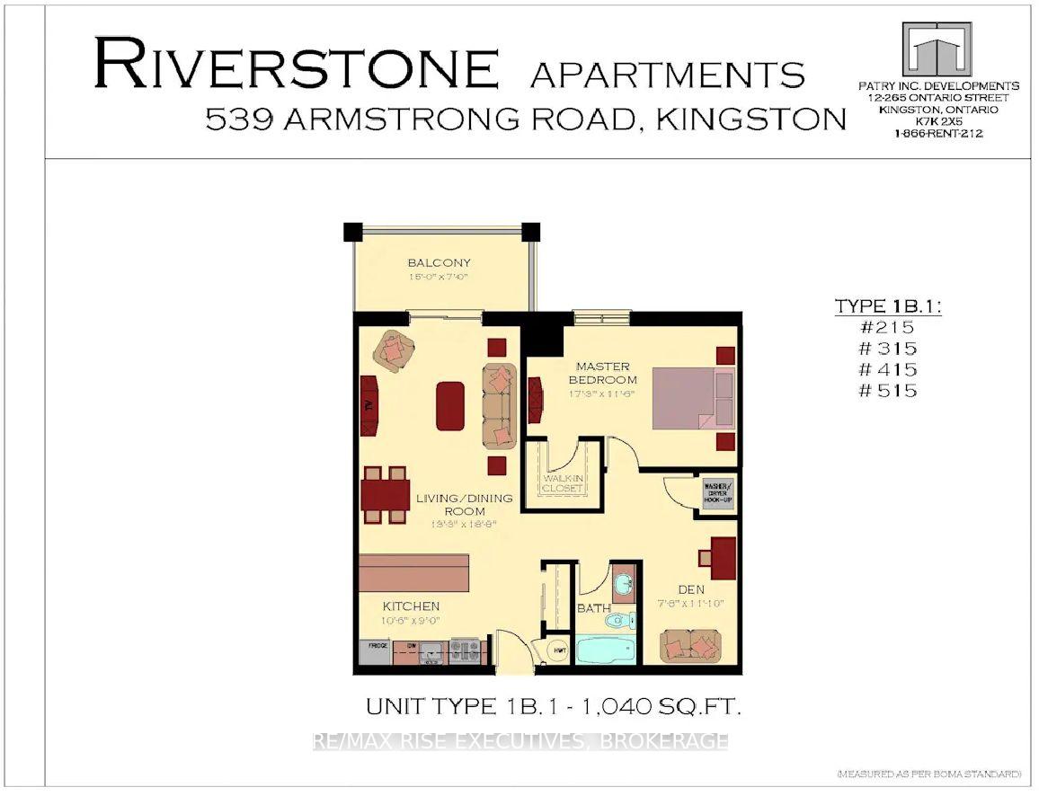 Photo 38 of Unit 515, 539 Armstrong Road, Kingston, East Gardiners Rd — HOMEH