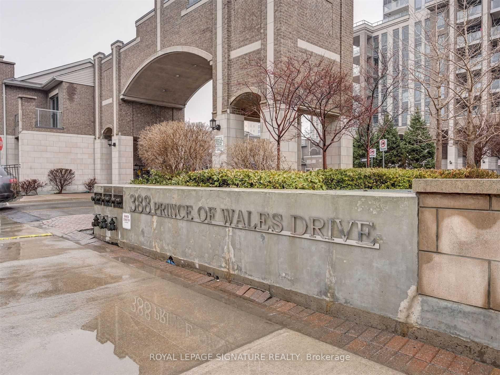 Front of Unit 3408, 388 Prince of Wales Drive