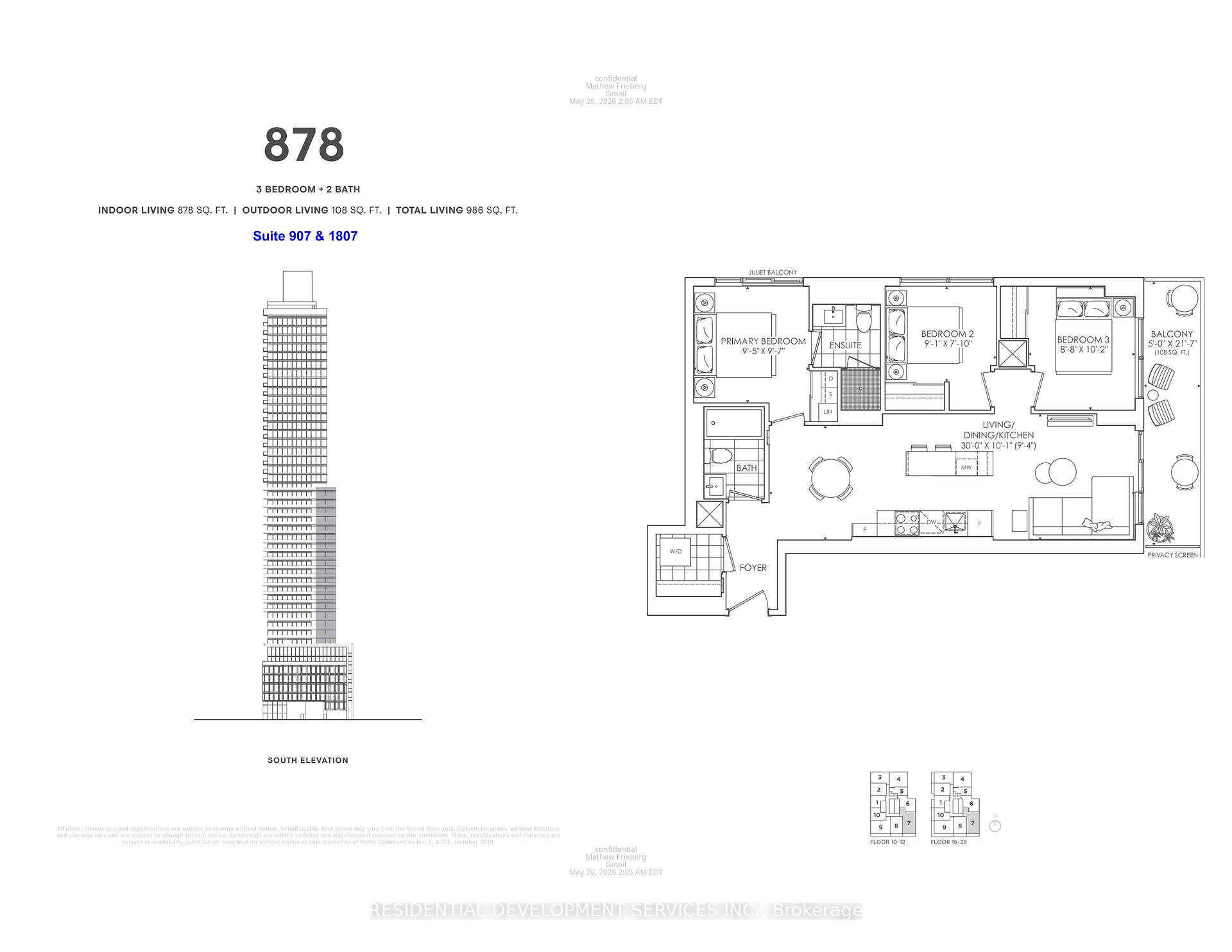 Photo of Unit 907, 89 Church Street