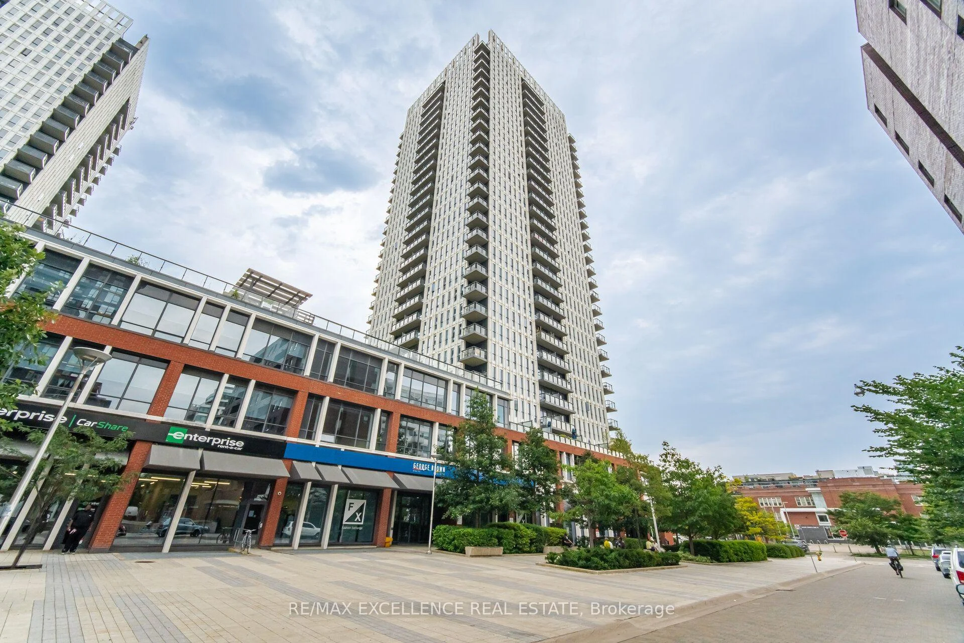 Front of Unit 1710, 55 Regent Park Boulevard