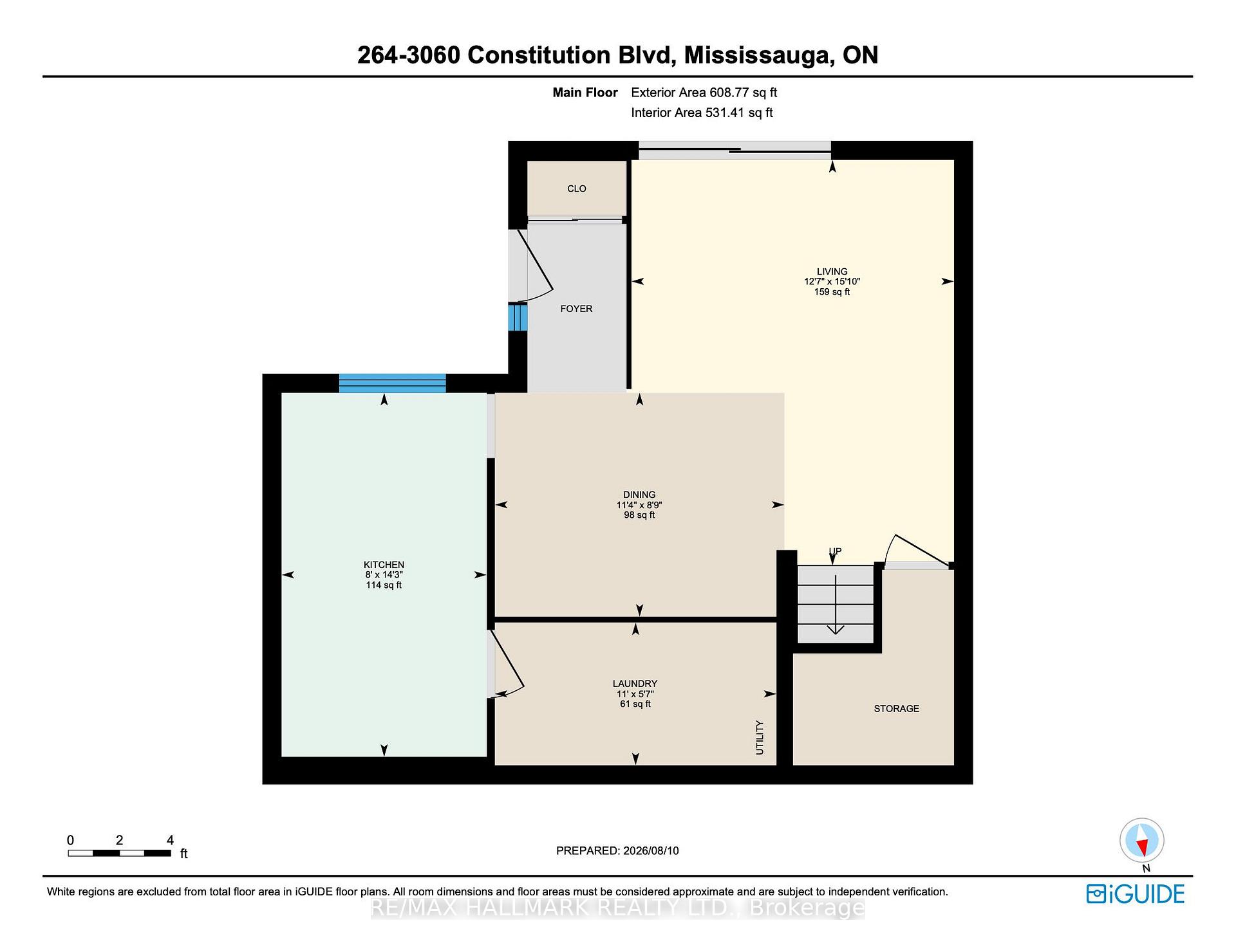 Photo 20 of Unit 264, 3060 Constitution Boulevard, Mississauga, Applewood — HOMEH