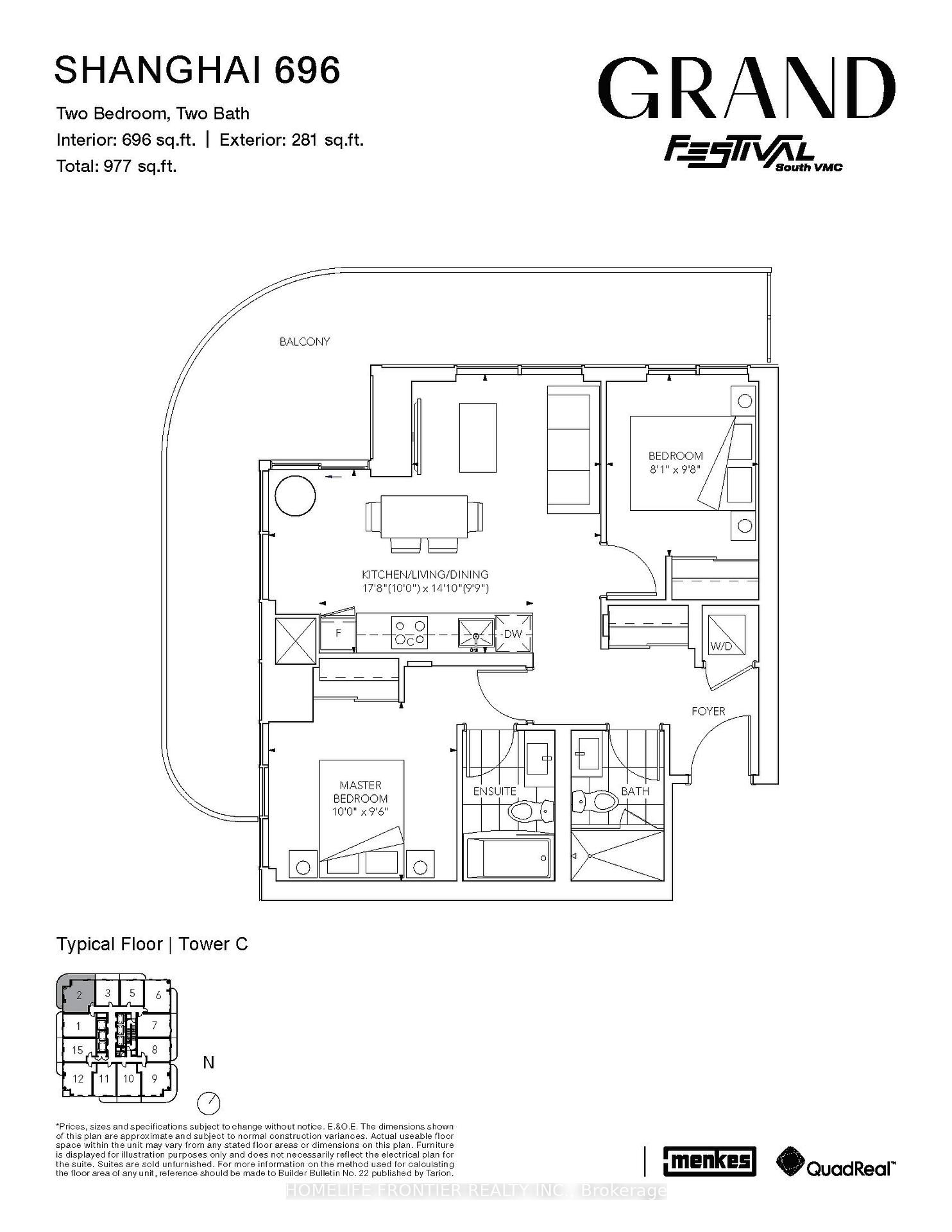 Photo 12 of Unit 902, 8 Interchange Way, Vaughan, Vaughan Corporate Centre — HOMEH
