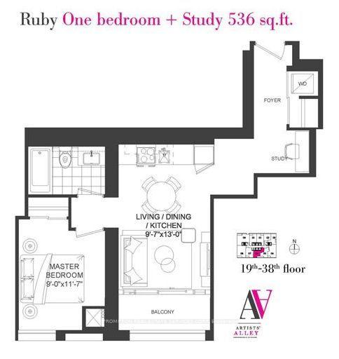 Photo 2 of Unit 2806, 238 Simcoe Street, Toronto, Kensington-Chinatown — HOMEH