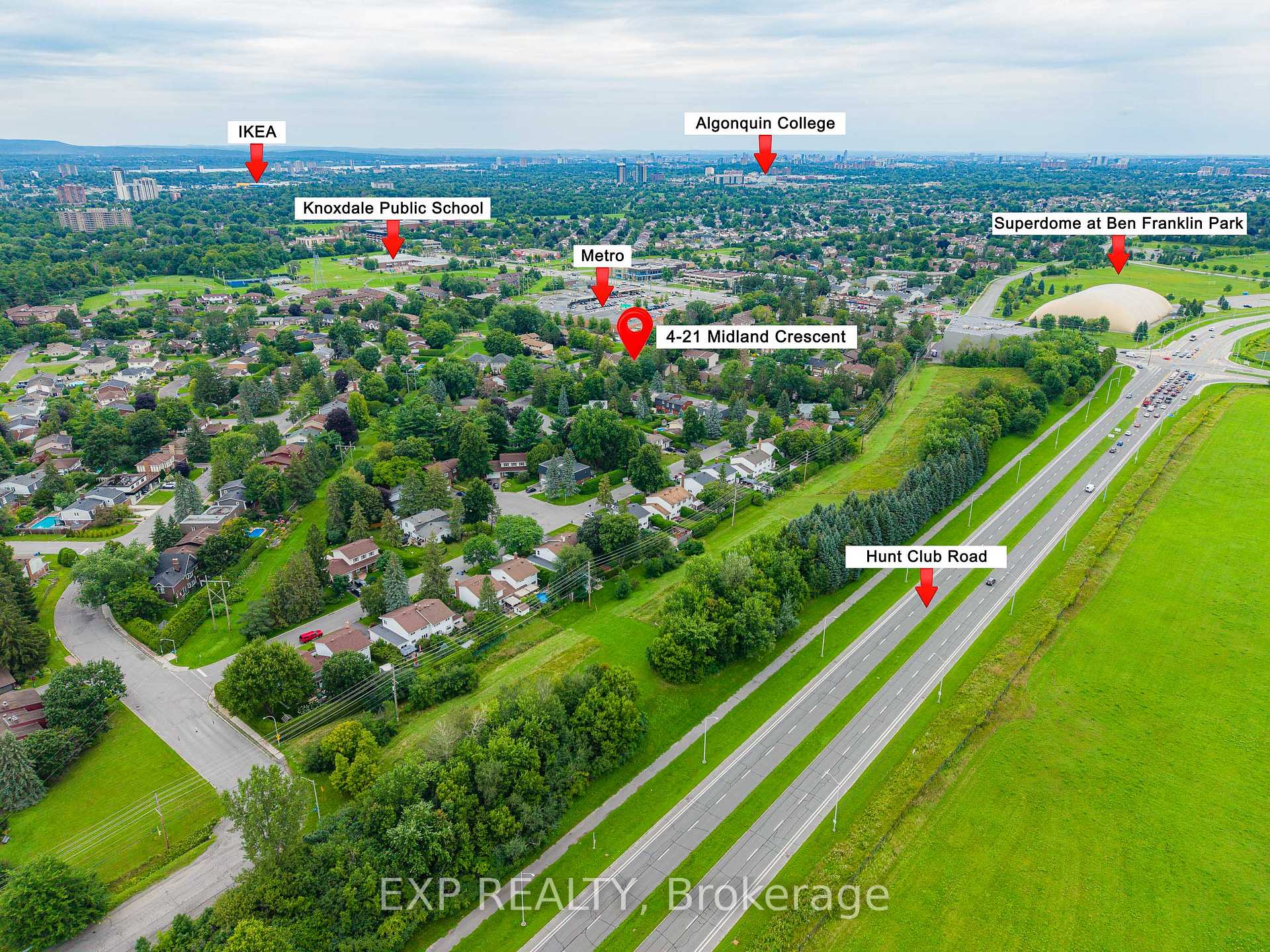 Photo 2 of Unit 4, 21 Midland Crescent, Ottawa, Arlington Woods — HOMEH