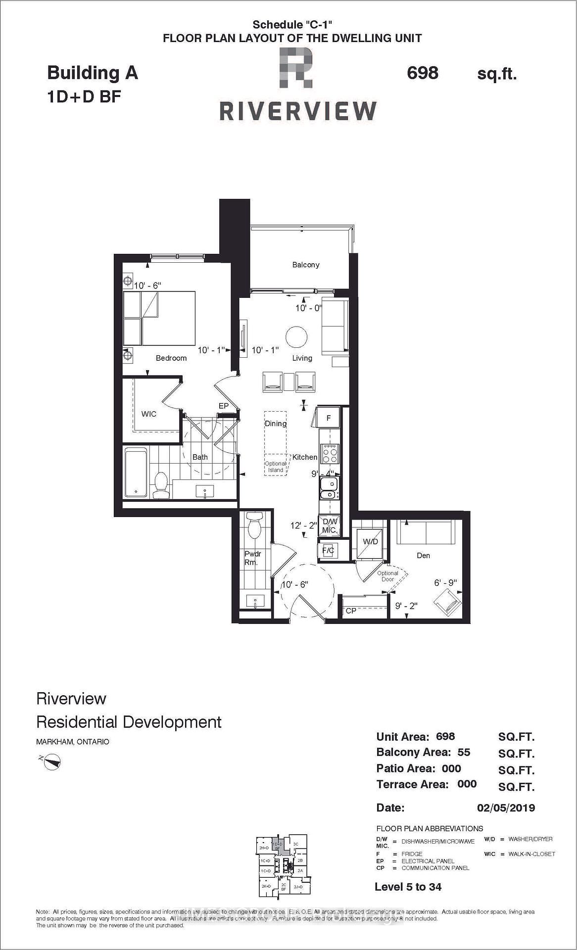 Photo 18 of Unit 1211, 8 Water Walk Drive, Markham, Unionville — HOMEH