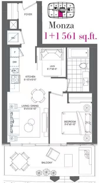 Photo 28 of Unit 2816, 230 Simcoe Street, Toronto, Kensington-Chinatown — HOMEH