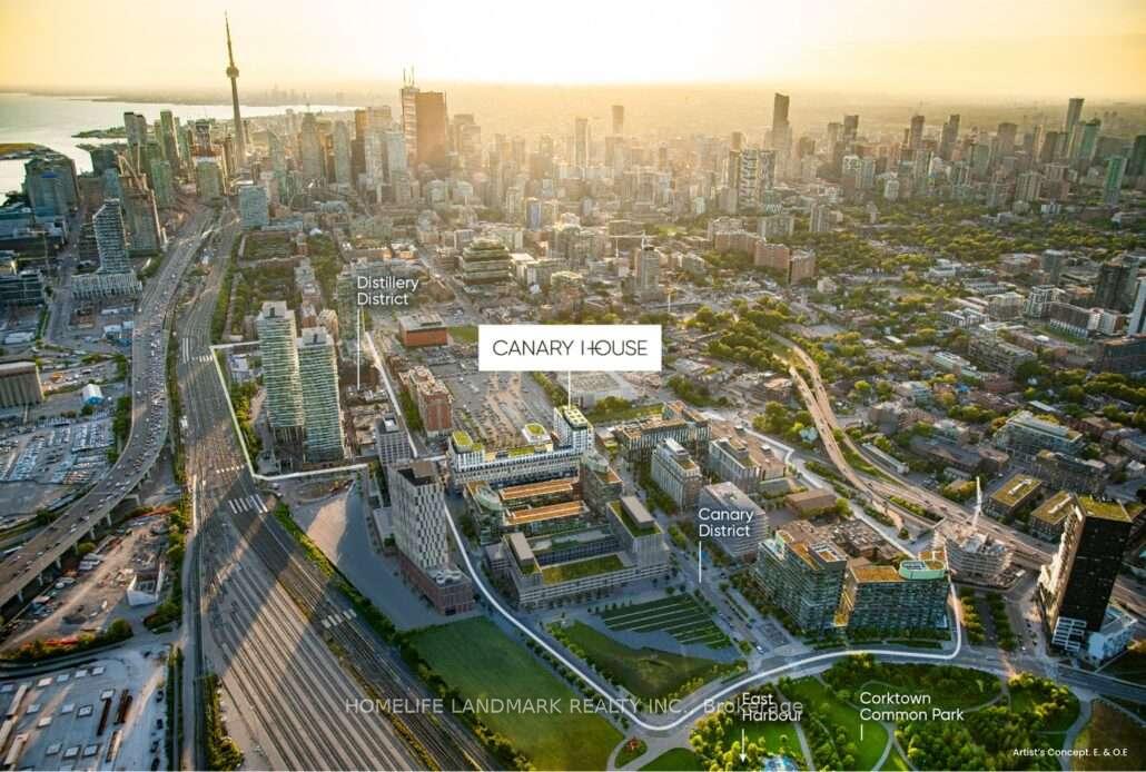 Photo 1 of Unit 1311, 425 Front Street E, Toronto, Waterfront Communities — HOMEH