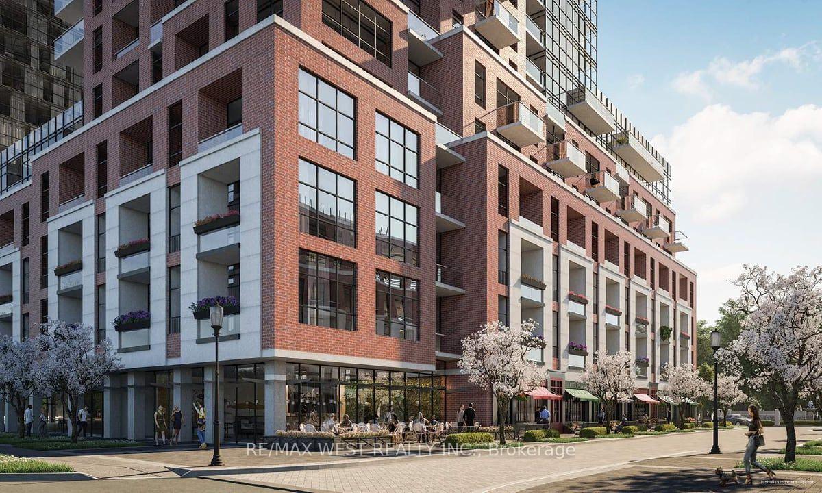 Front of Unit 1301, 4010 Eglinton Ave W