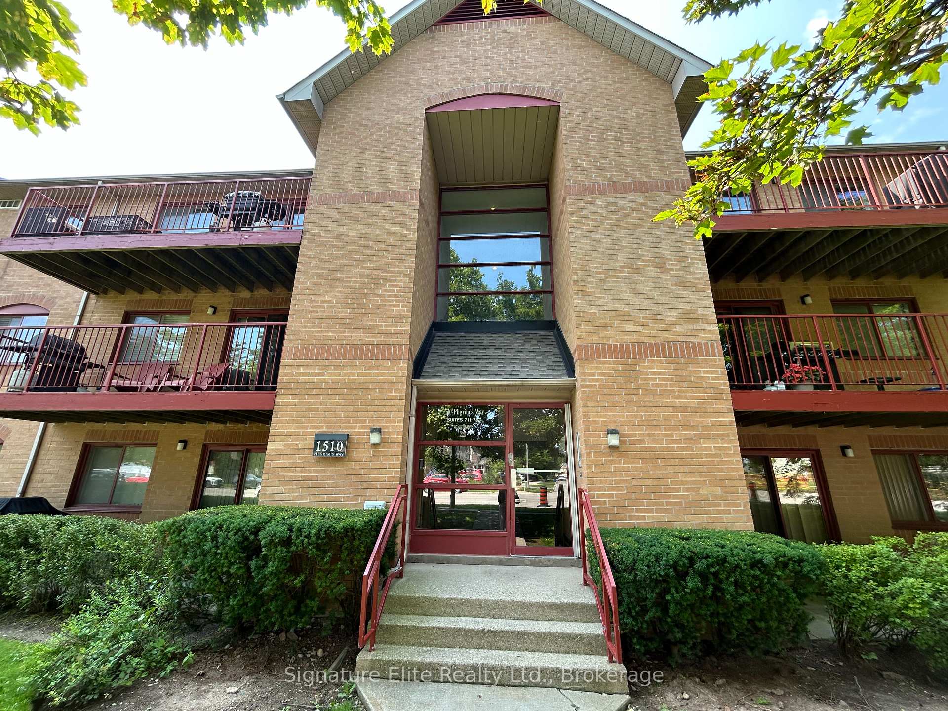 Front of Unit 734, 1510 Pilgrims Way