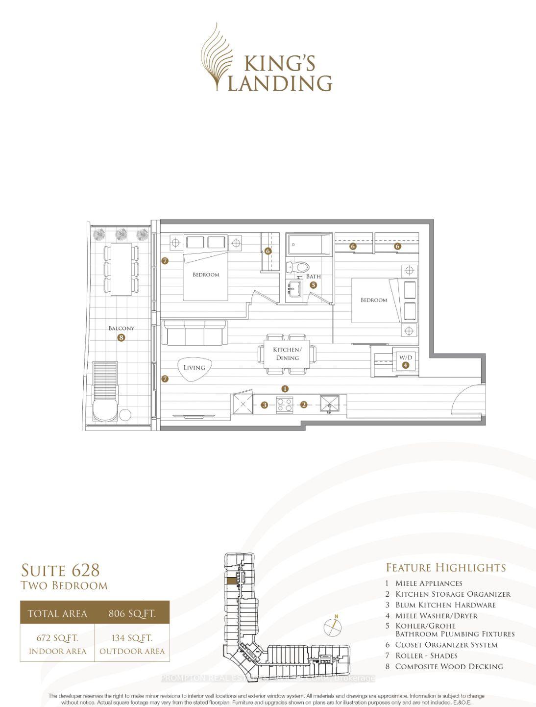 Front of Unit 628, 68 Esther Shiner Boulevard