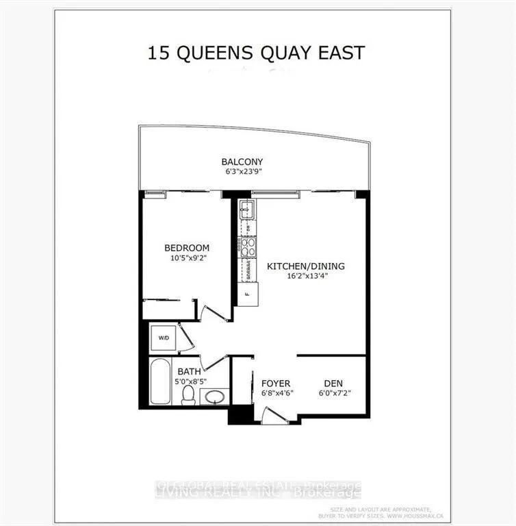 Photo 21 of Unit 2205, 15 Queens Quay Street E, Toronto, Waterfront Communities — HOMEH