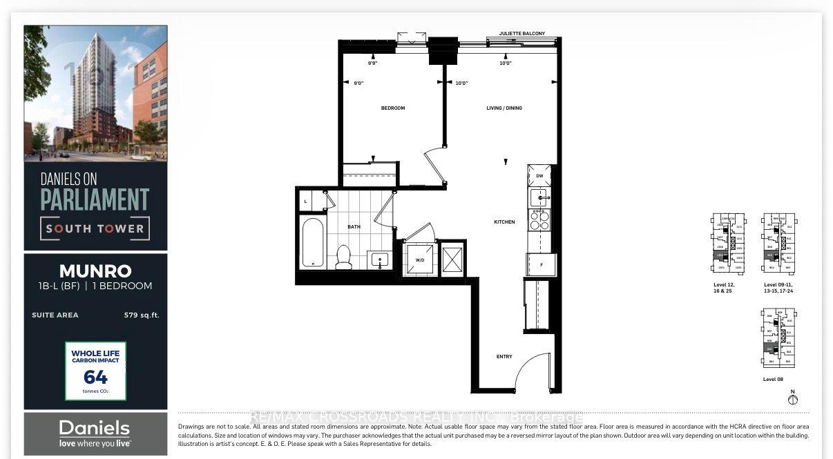 Photo 2 of Unit 2501, 10 Oak Street, Toronto, Regent Park — HOMEH