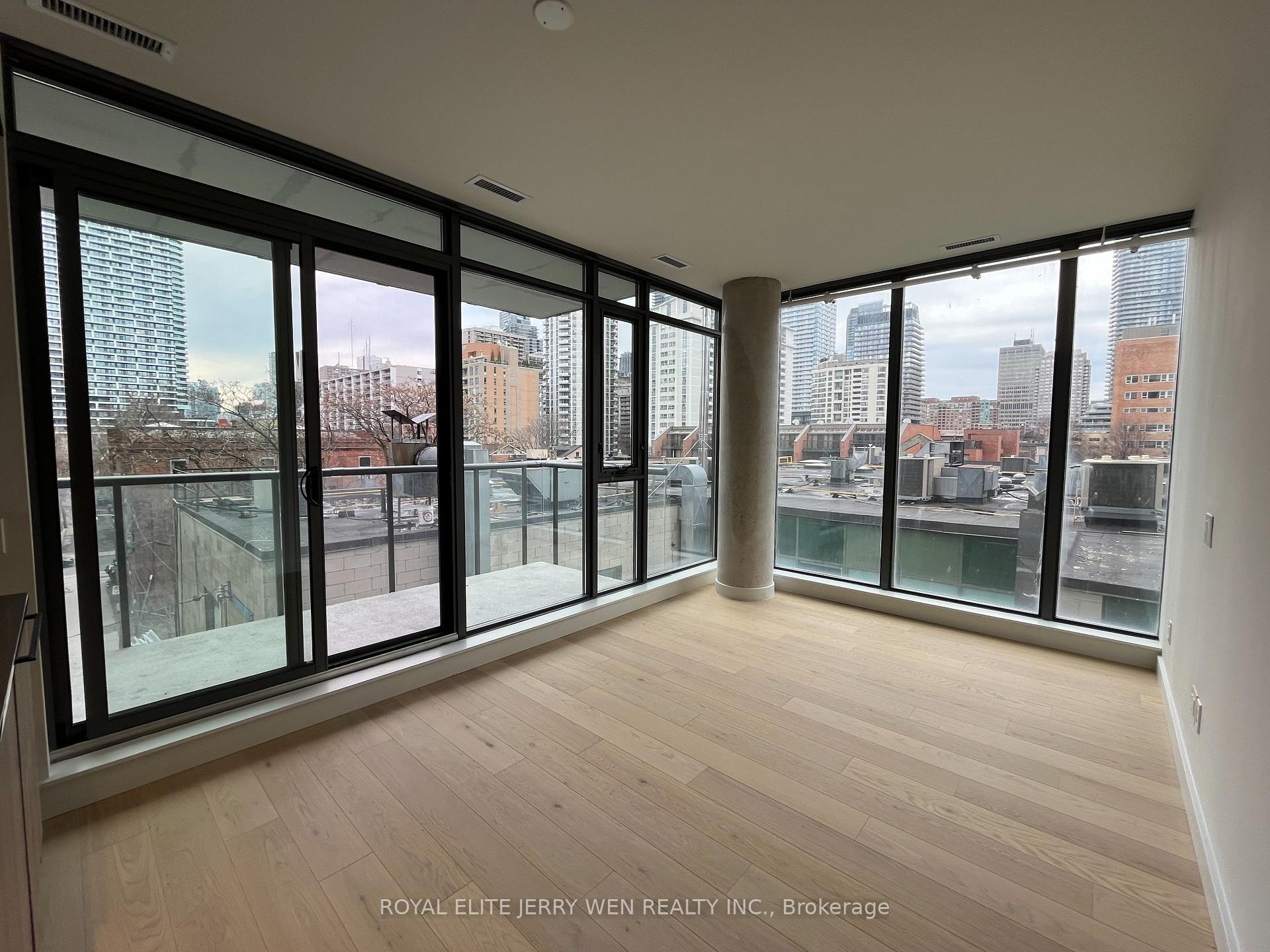 Front of Unit 303, 81 Wellesley Street E