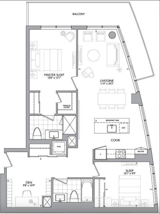 Photo 23 of Unit 2610, 89 Dunfield Avenue, Toronto, Mount Pleasant West — HOMEH