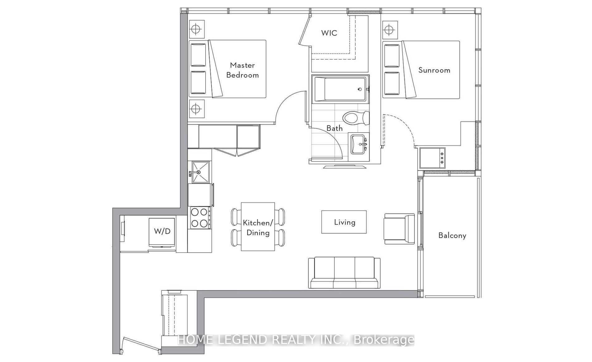 Photo 1 of Unit 710, 17 Bathurst Street, Toronto, Waterfront Communities — HOMEH
