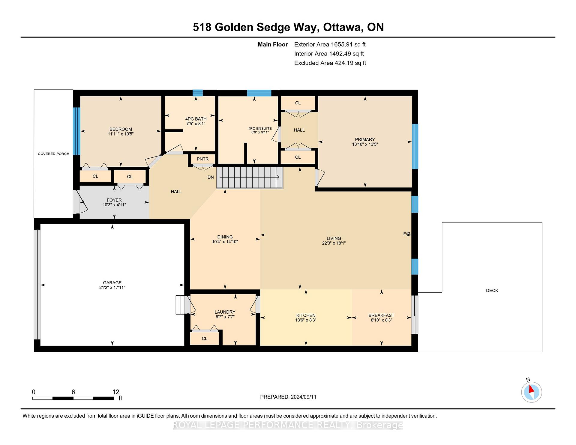 Photo 27 of 518 Golden Sedge Way, Ottawa, Blossom Park/Kemp Park/Findlay Creek — HOMEH