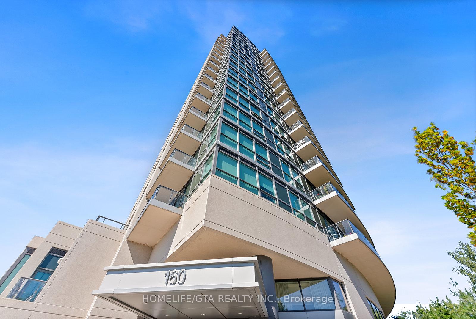 Front of Unit 1704, 160 Vanderhoof Avenue