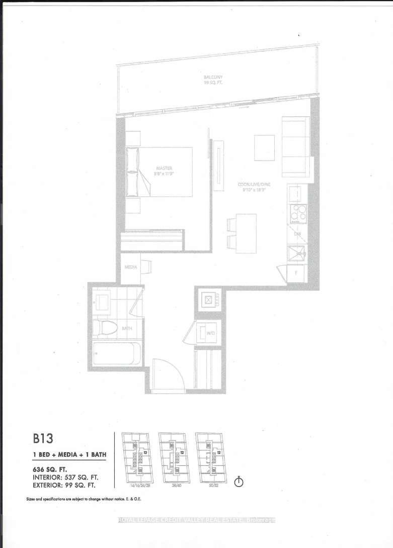 Photo 34 of Unit 1413, 3900 Confederation Parkway, Mississauga, City Centre — HOMEH